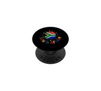 Afrique du Sud Drapeau Sud-Africain Lion PopSockets PopGrip Adhésif