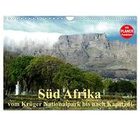 Afrique du Sud - du parc national Kruger au Cap, Version française (Calendrier mural 2026 DIN A4 portrait), Calendrier CALVENDO mensuel
