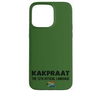 Afrique du Sud KakPraat Funny 12th Official Language Braai Coque pour iPhone 15 Pro Max