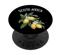 Afrique du Sud Lemon Art Amant sud-africain PopSockets PopGrip Adhésif