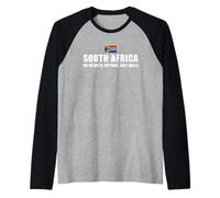 Afrique du Sud No Helmets No Pads Just Balls Afrique du Sud Rugb Manche Raglan