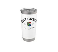 Afrique du Sud patrie Afrique du Sud Cadeau ami Afrique du Sud Afrique du Sud Gobelet isotherme en acier inoxydable double paroi
