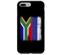 Afrique du Sud Russie Demi Drapeau Afrique du Sud Russe Jersey Coque pour iPhone 7 Plus/8 Plus