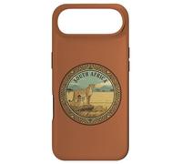 Afrique du Sud Safari Cheetah Family African Wildlife Vintage Coque pour iPhone Air