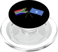 Afrique du Sud Somalie Crossed Flags South African Somali PopSockets PopGrip pour MagSafe