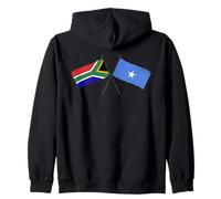 Afrique du Sud Somalie Crossed Flags South African Somali Sweat à Capuche