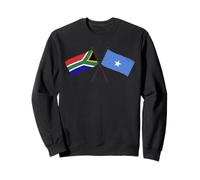 Afrique du Sud Somalie Crossed Flags South African Somali Sweatshirt