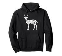 Afrique du Sud Springbok Word Art - Animal Africain drôle Sweat à Capuche