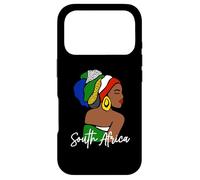 Afrique du Sud Tribal Boho Ethnique Heritage Noir Femme Coque pour iPhone 17 Pro