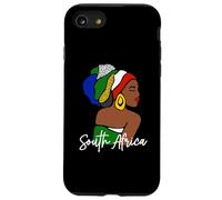 Afrique du Sud Tribal Boho Ethnique Heritage Noir Femme Coque pour iPhone SE (2020) / 7/8