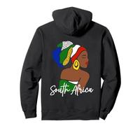 Afrique du Sud Tribal Boho Ethnique Heritage Noir Femme Sweat à Capuche