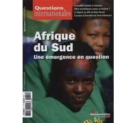 Afrique du sud : Une émergence en question - La Documentation Française - Documentation Francaise - broché - Revue