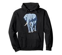 Afrique et Animaux Marins - Éléphant Sweat à Capuche