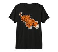 Afrique et Animaux Marins - Jaguar T-Shirt Haut de Gamme