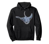 Afrique et Animaux Marins - Raie Manta géante Sweat à Capuche