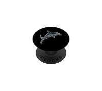 Afrique et Animaux Marins - Requin Marteau PopSockets PopGrip Adhésif
