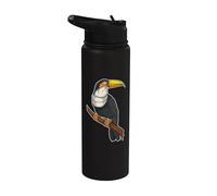 Afrique et animaux marins - Toucan africain Stainless Steel Insulated Water Bottle