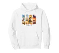 Afrique girafes, Lions et Savane - Vacances Afrique Sweat à Capuche