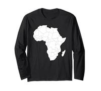 Afrique Pays Afrique Carte Manche Longue