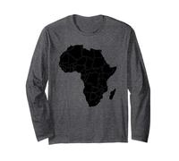 Afrique Pays Afrique Carte Manche Longue