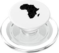 Afrique Pays Afrique Carte PopSockets PopGrip pour MagSafe