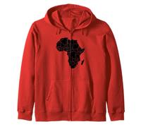 Afrique Pays Afrique Carte Sweat à Capuche