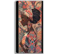 Afrique Peinture par Numero Adulte Fille Peinture Numero Adulte et Enfant,DIY Paint by Numbers avec 50x100cm Toile + Acryliques + Pinceaux + Images de Référence,Decoration Chambre,Cadeau Femme,-fu574u