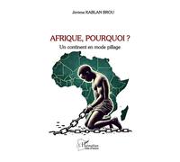 Afrique, Pourquoi ? Un continent en mode pillage - Jérôme Kablan Brou - L'harmattan - broché - Etude