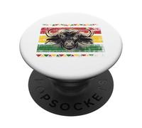 Afrique Safaritour Animaux Africa Five Vacances Nature PopSockets PopGrip Adhésif