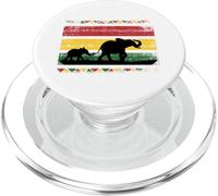 Afrique Safaritour Animaux Africa Five Vacances Nature PopSockets PopGrip pour MagSafe