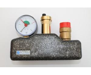 Afriso Indice de Euro de Caleffi Groupe de sécurité avec isolation