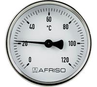 Thermometre d'applique aimanté 63mm, 0-120°C