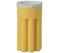Afriso Tamis / Filtre à mazout fritté en plastique - Forme d'étoile jaune - 50 µm