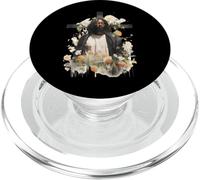 Afro-Américain Chrétien Dieu Noir Roi Amour Mélanine Jésus PopSockets PopGrip pour MagSafe