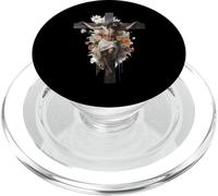 Afro-Américain Chrétien Dieu Noir Roi Amour Mélanine Jésus PopSockets PopGrip pour MagSafe