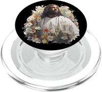 Afro-Américain Chrétien Dieu Noir Roi Amour Mélanine Jésus PopSockets PopGrip pour MagSafe