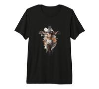 Afro-Américain Chrétien Dieu Noir Roi Amour Mélanine Jésus T-Shirt Haut de Gamme
