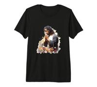 Afro-Américain Chrétien Dieu Noir Roi Amour Mélanine Jésus T-Shirt Haut de Gamme