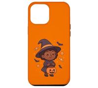 Afro-Américain Halloween Sorcière Trick Or Treat Coque pour iPhone 12 Pro Max