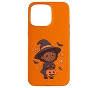 Afro-Américain Halloween Sorcière Trick Or Treat Coque pour iPhone 15 Pro Max