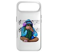 Afro-américaine Black Girl Music Women Afro Melanin Queen. Coque pour iPhone Air