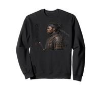 Afro American Samurai Black History Month African Roots Sweatshirt
