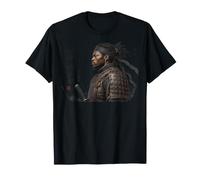Afro American Samurai Black History Month African Roots T-Shirt