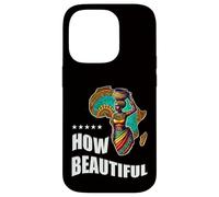 Afro Mom, Proud Black Mther, African Mama, Carte de l'Afrique Coque pour iPhone 14 Pro