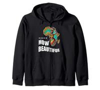 Afro Mom, Proud Black Mther, African Mama, Carte de l'Afrique Sweat à Capuche