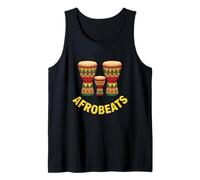 Afrobeats Music African Vibes Drums Illustration Débardeur