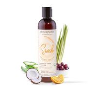 Afrocenchix Swish - Shampooing 100% Naturel Sans Sulfate pour Cheveux Bouclés à l'Aloe Vera & Huile de Coco - SLS & Sulfate Shampooing Nettoyant Sans Sulfate pour Cheveux Secs, Abîmés - 250ml