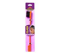 AFROCLASS - Brosse Class baby hair double tête peigne bordure edge ORANGE