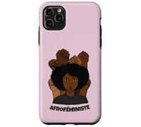 Afroféministe - Féminisme Idée Égalité Droits Femme Noire Coque pour iPhone 11 Pro Max