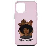 Afroféministe - Féminisme Idée Égalité Droits Femme Noire Coque pour iPhone 12/12 Pro